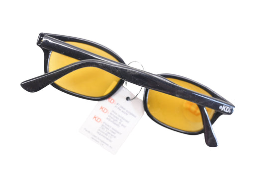 KD'S MS010-6 UV 400 Riding Shades Yellow Tint NOS