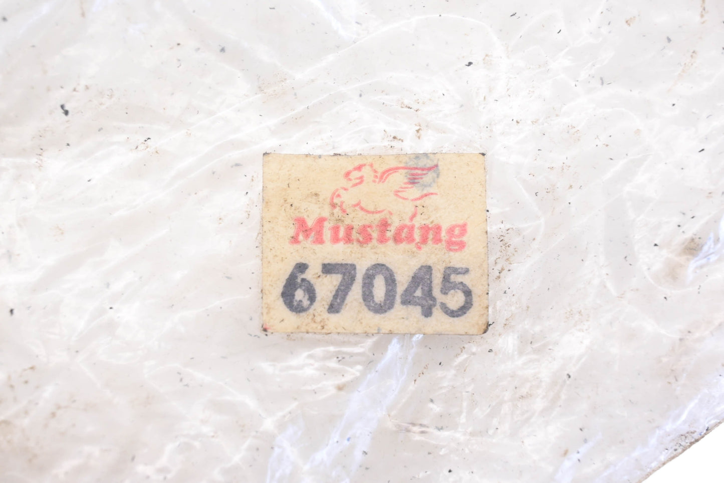 Mustang 67045 Small Leather Tassel Grip Kit NOS