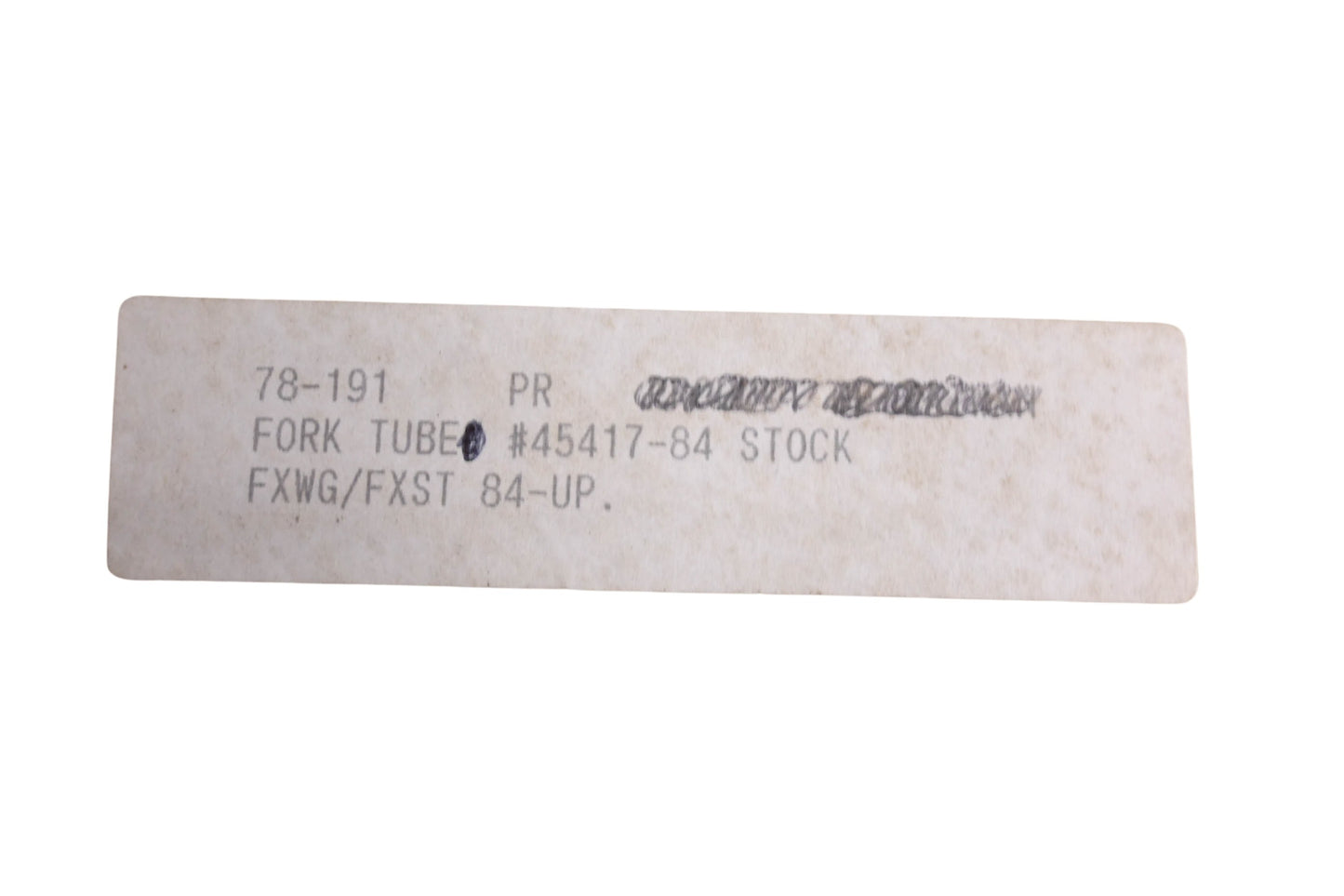 Custom Chrome 78-191, 45417-84 Fork Tube NOS