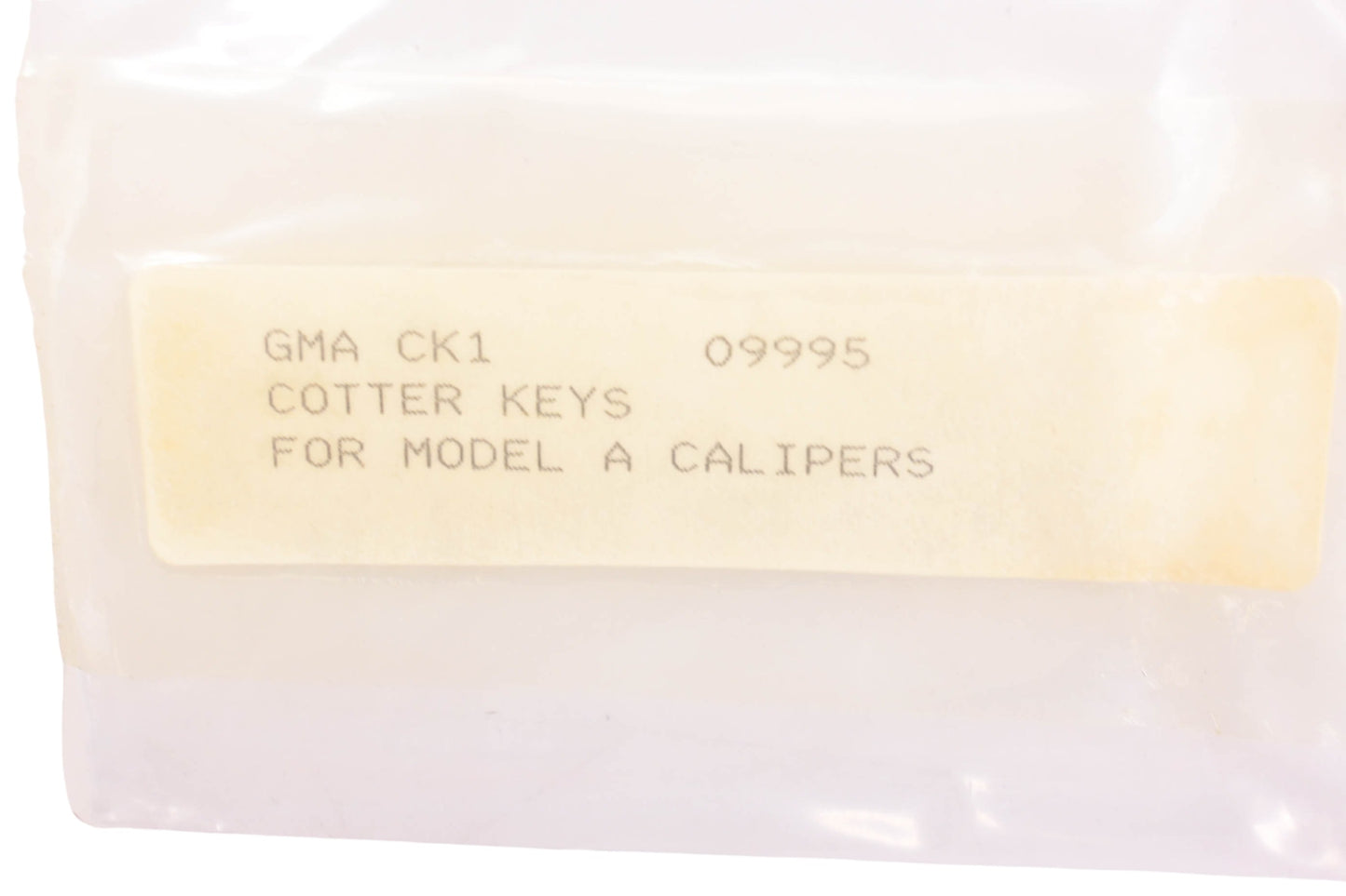 Custom Chrome 09-995, 09995 Model A Caliper Cotter Keys Qty 2 NOS