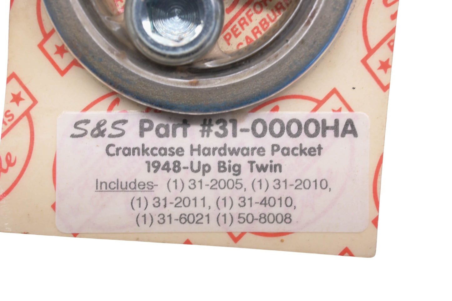 S&S 31-0000HA Crankcase Hardware Kit NOS