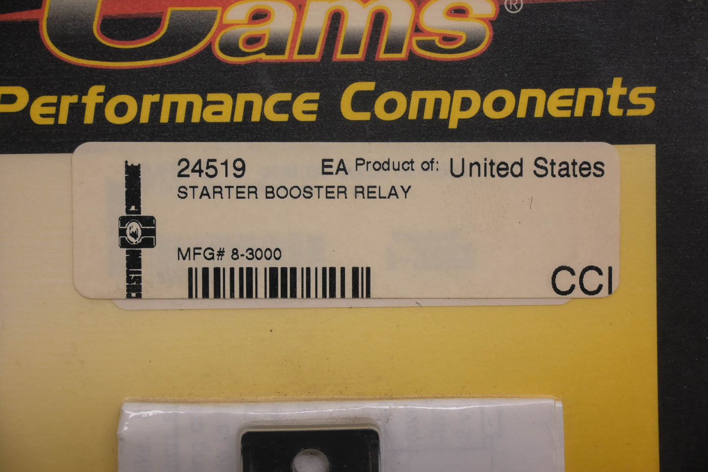 Crane Cams 24519, 8-3000 Starter Booster Relay NOS
