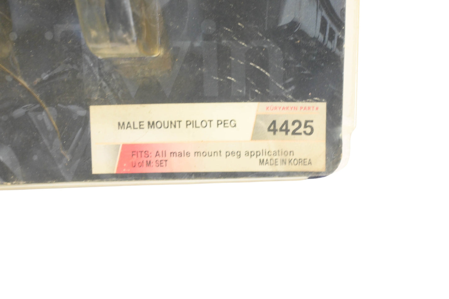 Kuryskyn 4425 Male Mount Pilot Peg Kit NOS