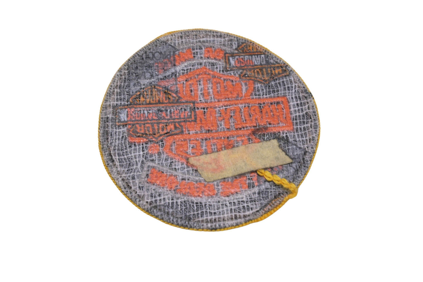 New OEM Harley Davidson MS024-14 80 Or More Ride The Real One' Iron On Patch NOS