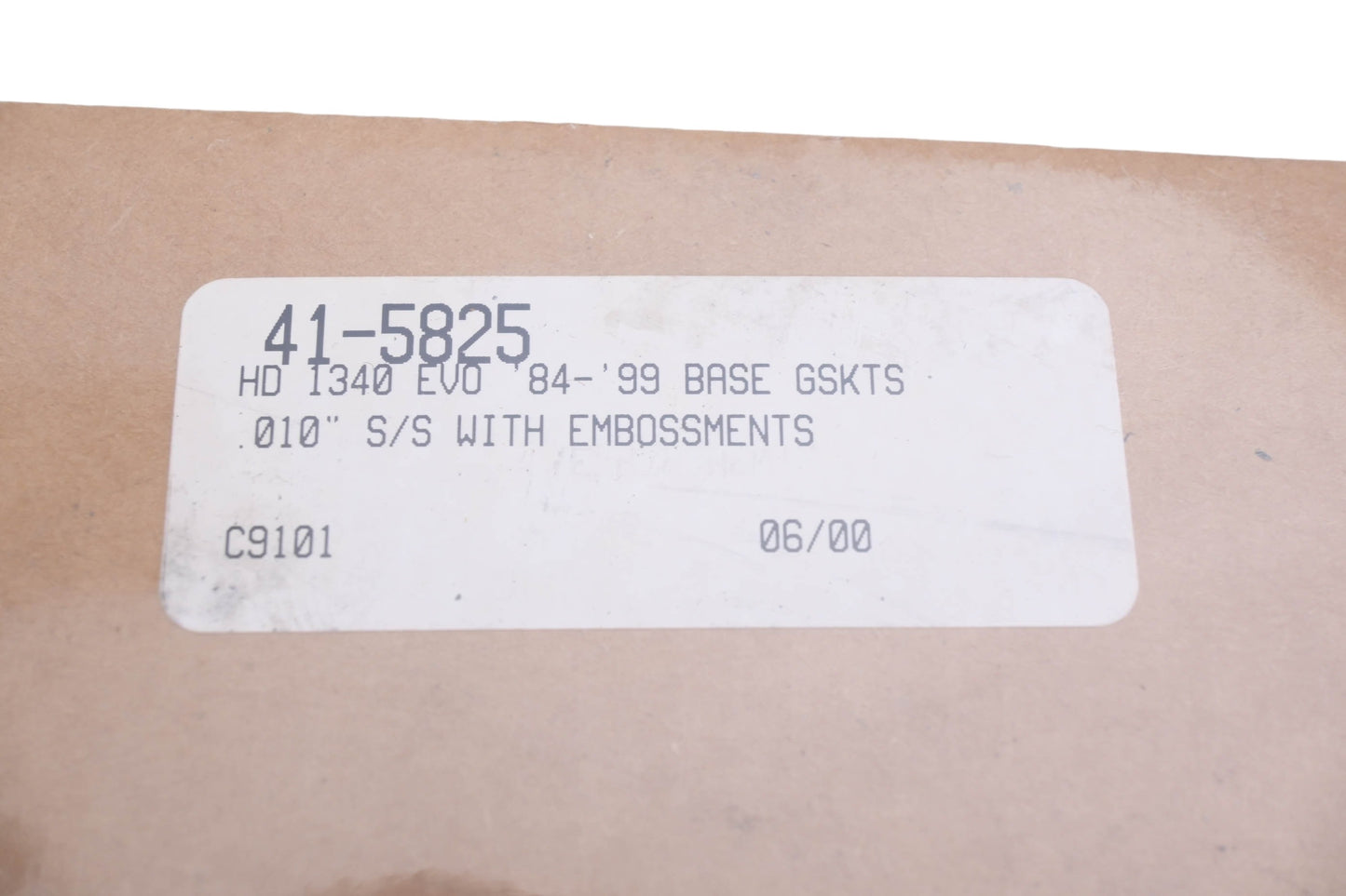 Cometic 41-5825, C9101 Base Gasket Kit NOS