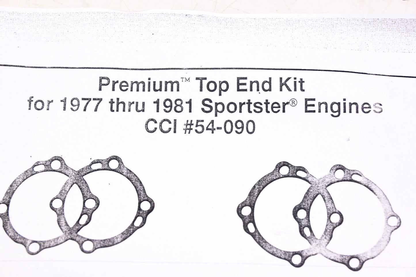 Custom Chrome 54090, 17026-79, 54-090 Top End Gasket Kit NOS