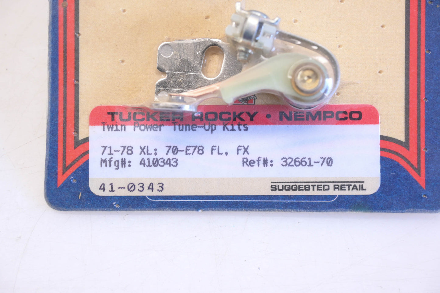 Tucker Rocky 41-0343, 32661-70 Twin Power Tune-Up Kit NOS