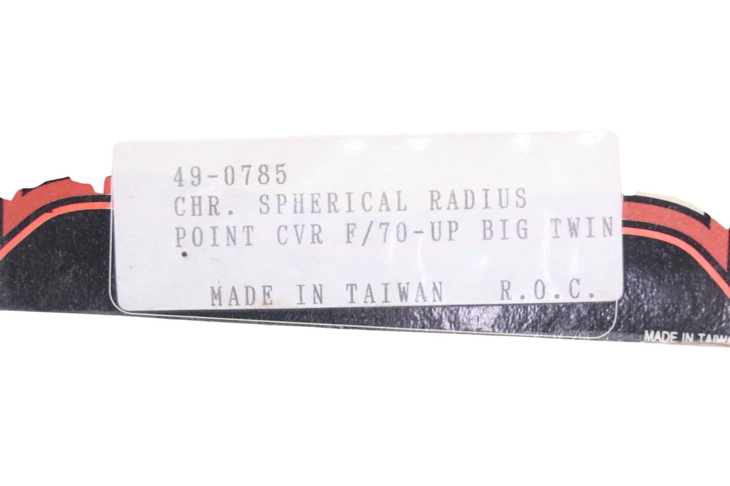 Biker's Choice 49-0785 Chrome Radius Point Cover NOS