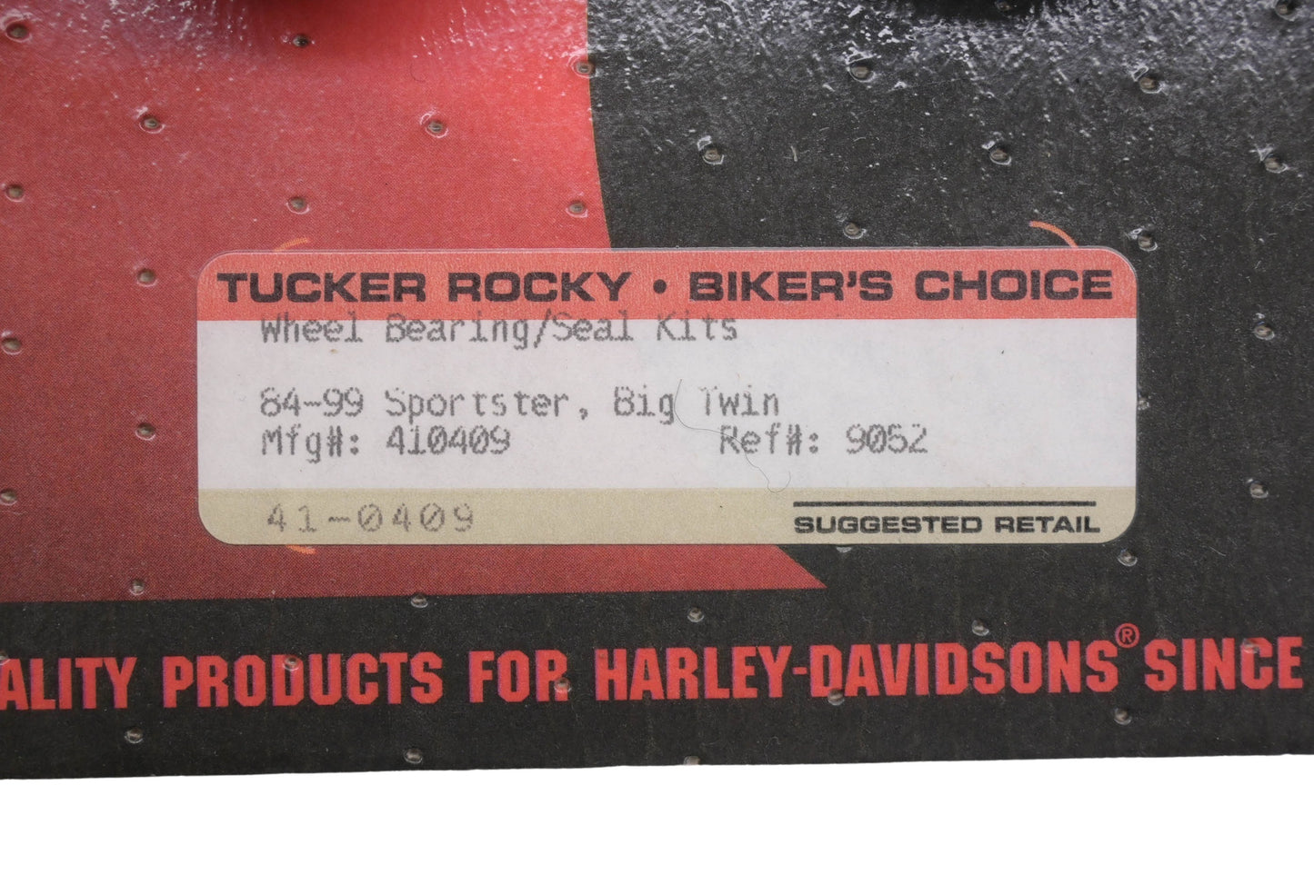 Biker's Choice 41-0409, 410409, 9052 Biker's Choice Wheel Bearing Seal Kit NOS