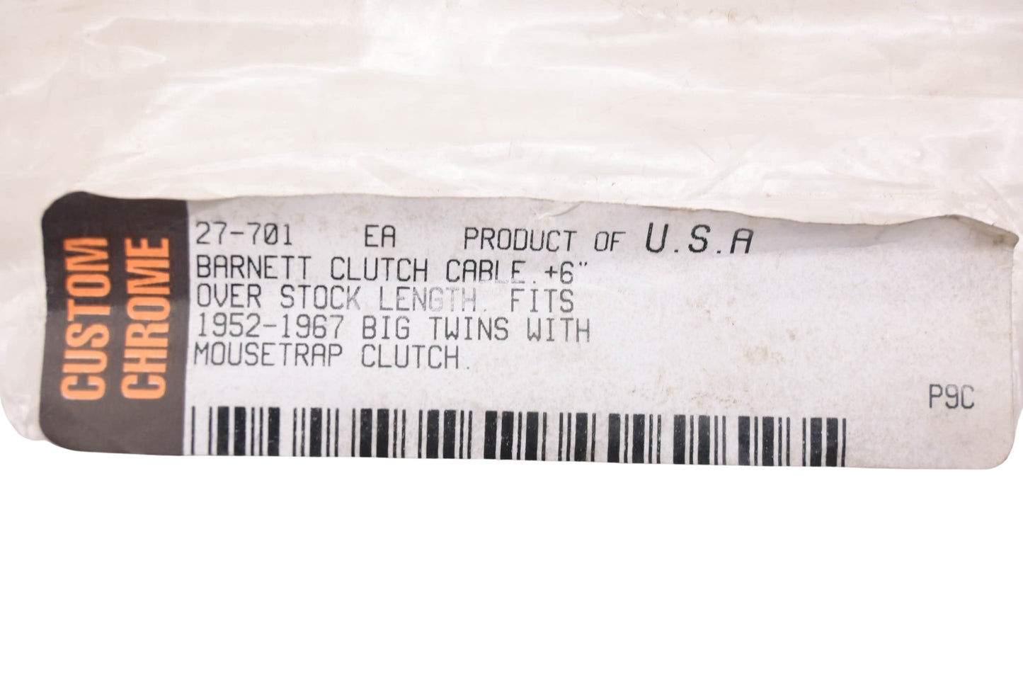 Custom Chrome 27-701 Barnett 43'' Clutch Cable NOS