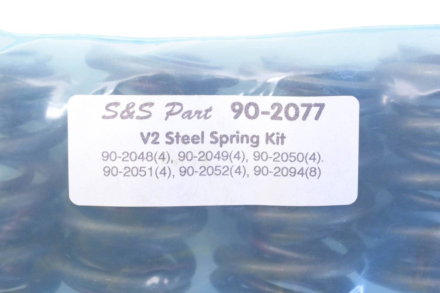 S&S Proven Performance 90-2077 V2 Steel Spring Kit NOS