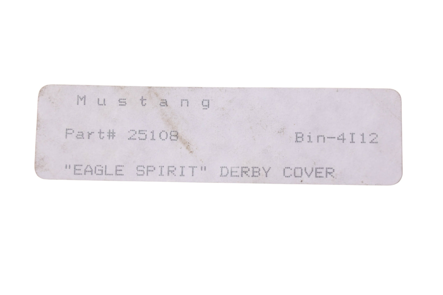 Mustang 25108 Eagle Spirit' Chrome Derby Cover NOS