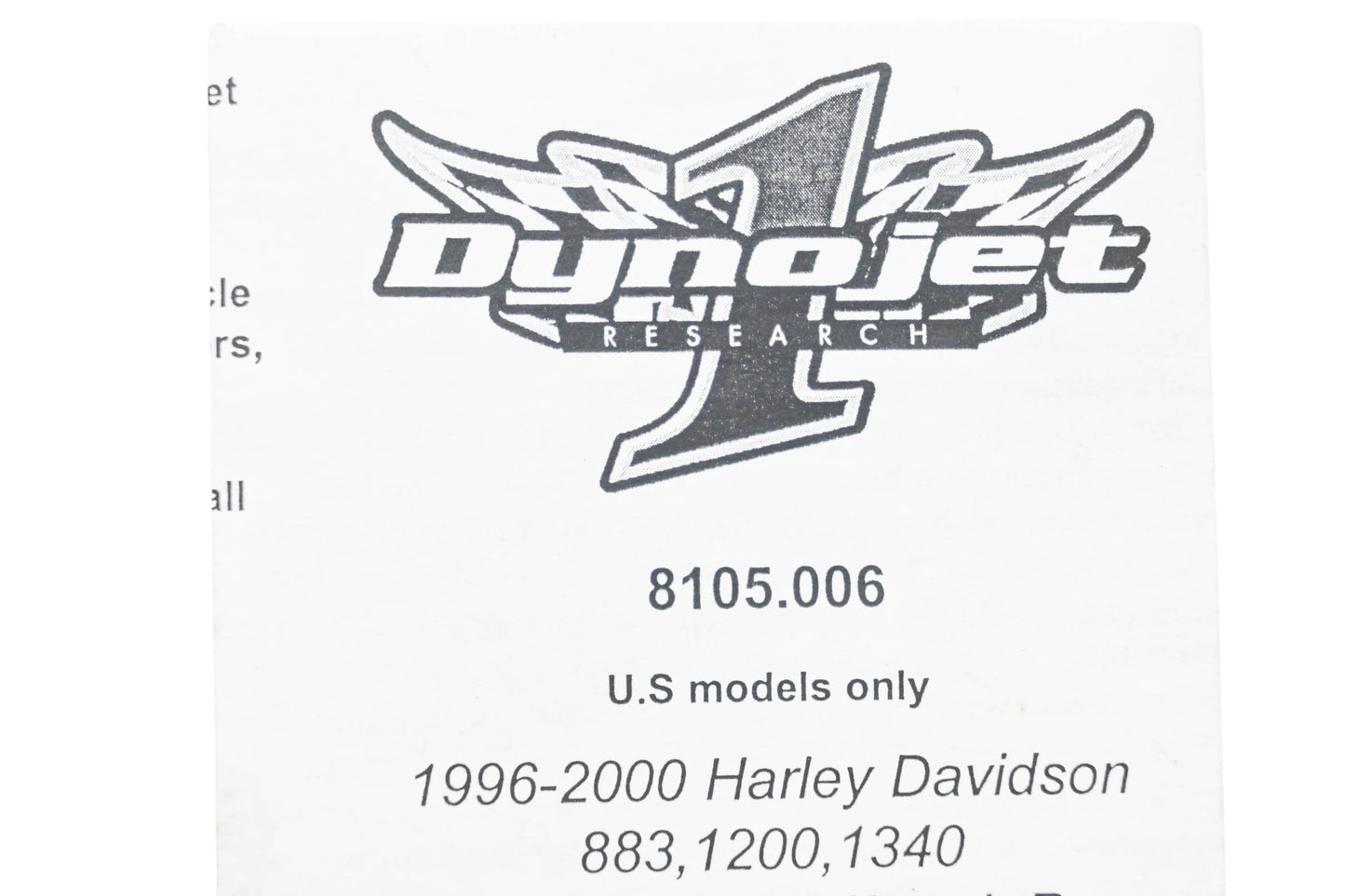 Dynojet 8105.006, 29045-97A Jet Kit NOS