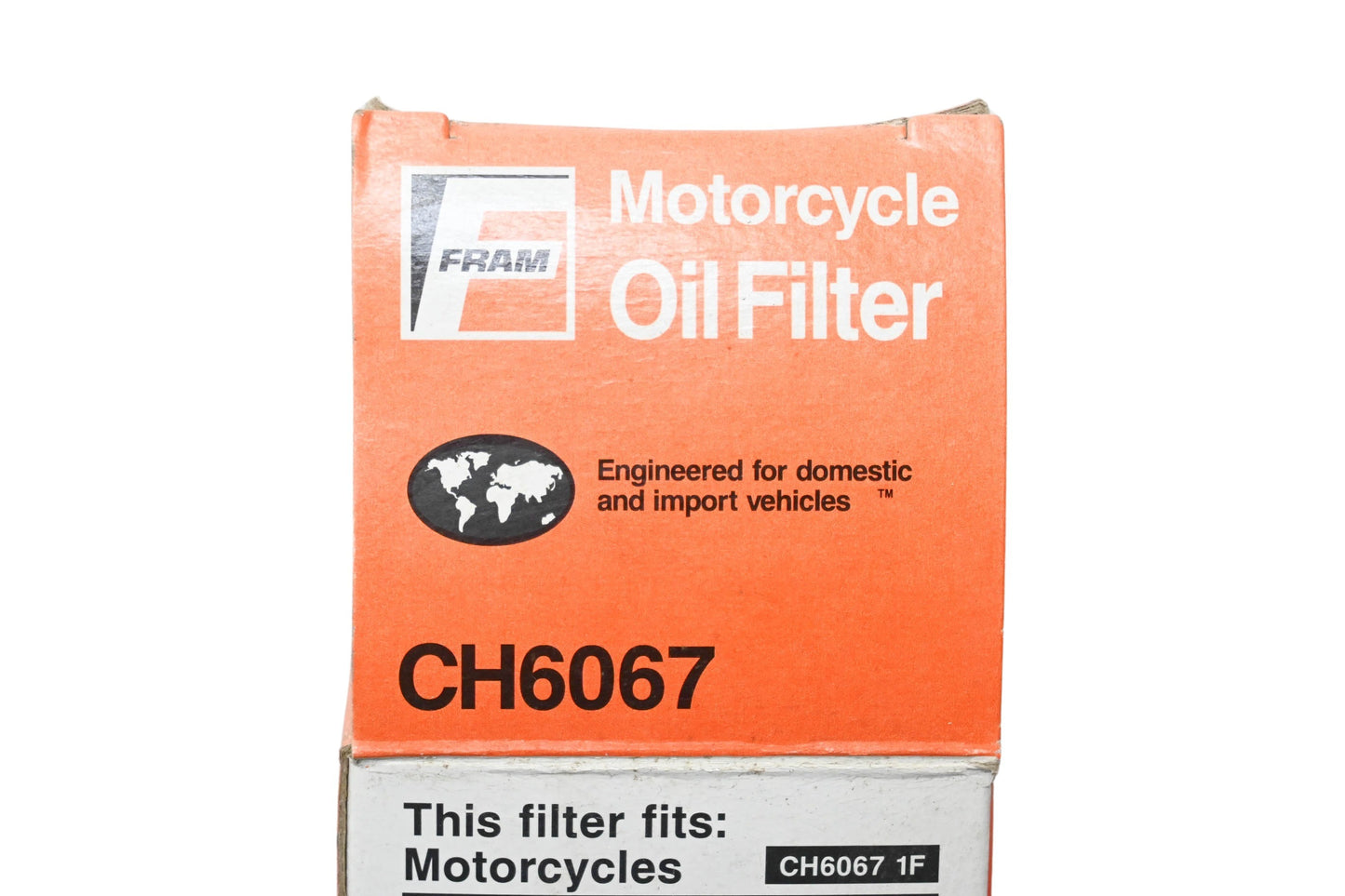 Fram CH6067, 14-6067 Motorcycle Oil Filter NOS