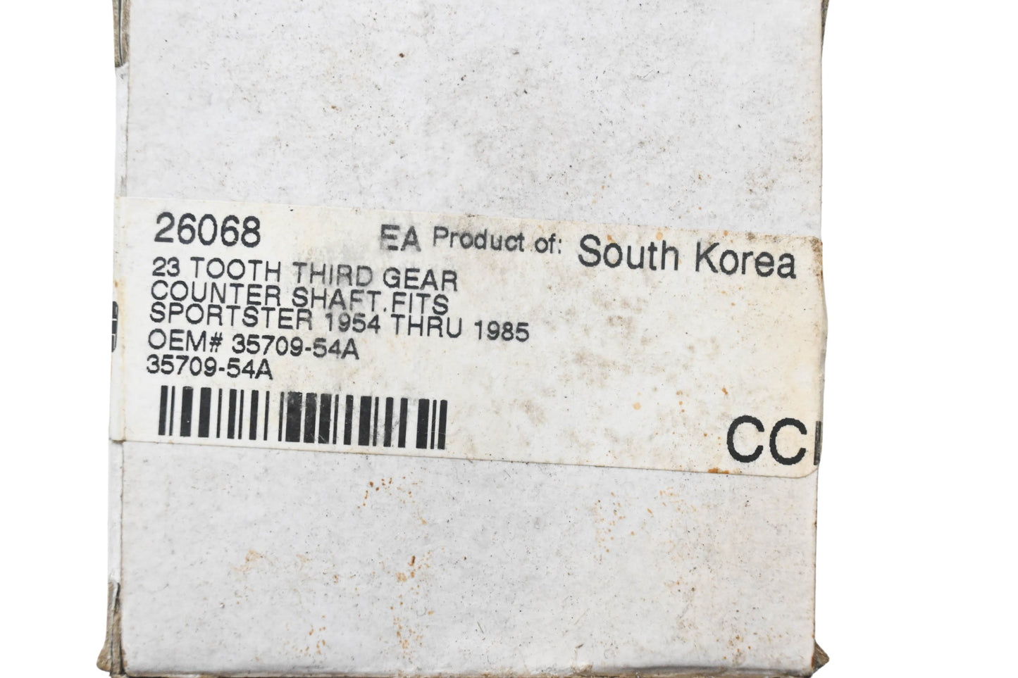 Custom Chrome 26068, 35709-54A Third Gear NOS