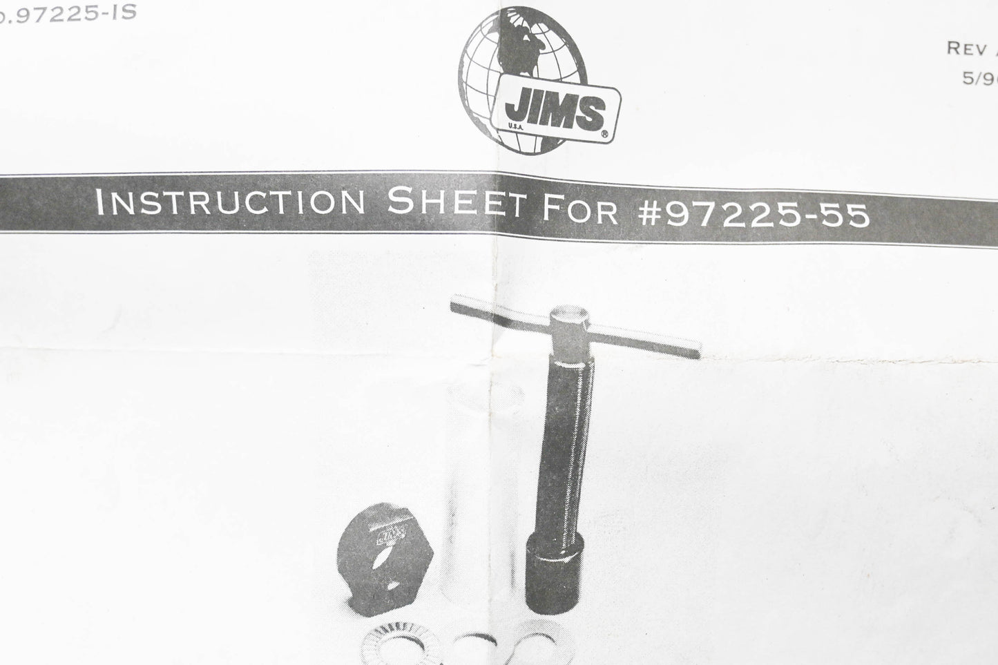 Jims 97225-55 Sprocket Shaft Bearing Tool NOS