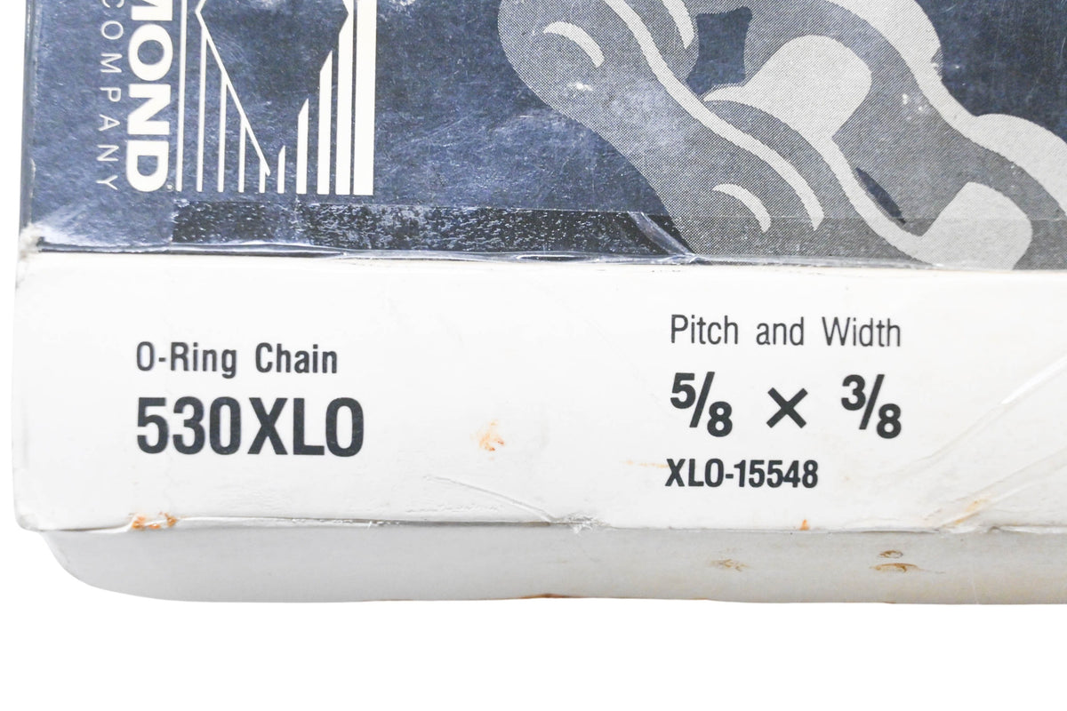 Diamond Chain Company 530XL0, XLO-15548, 120255 Ring Leader O-Ring Motorcycle Chain NOS