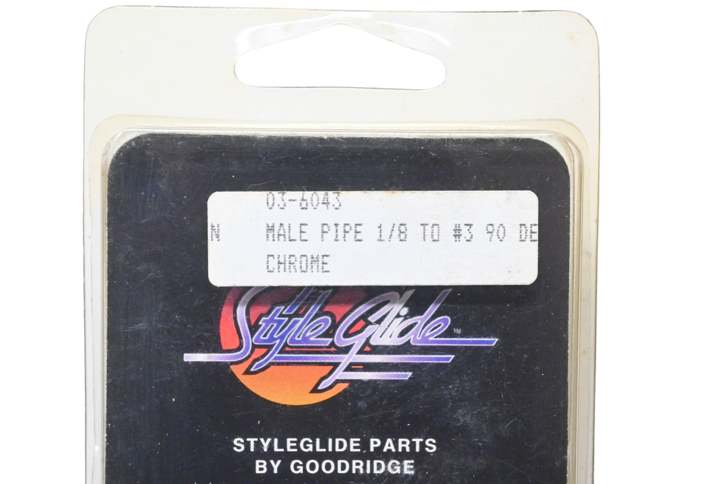Goodridge 03-6043 Male Pipe NOS