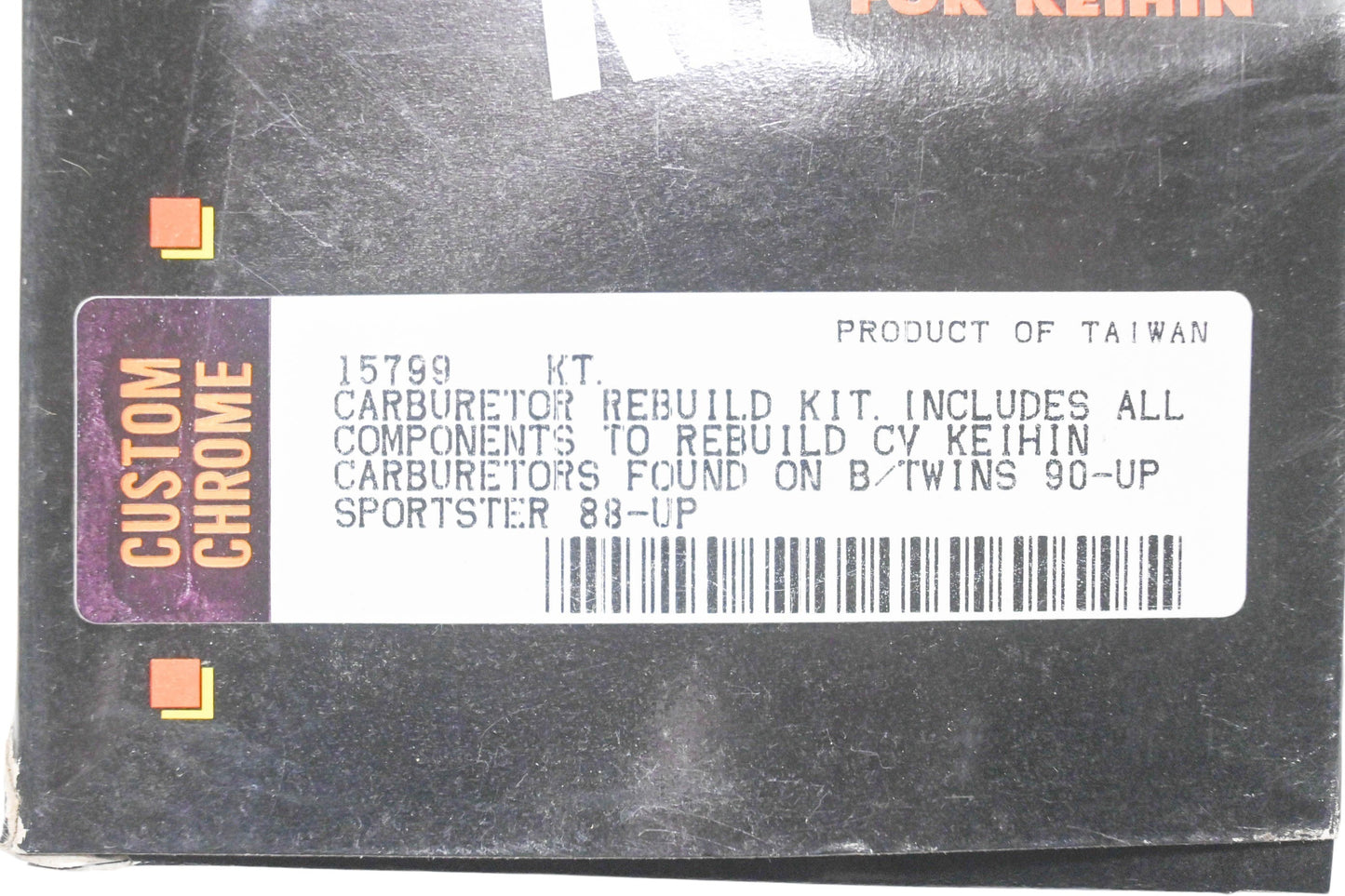 Custom Chrome 15799 Carburetor Rebuild Kit NOS