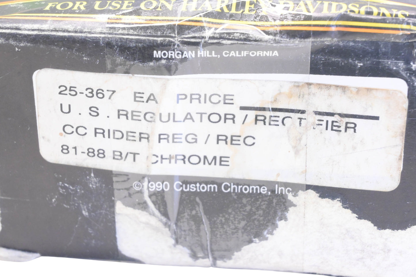 Custom Chrome 25-367, 74516-86, H1686C Rider Regulator Kit NOS