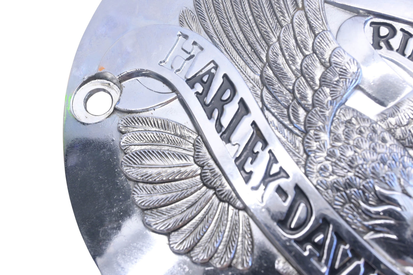 OEM Harley Davidson 25391-90T Eagle Iron Chrome Cover