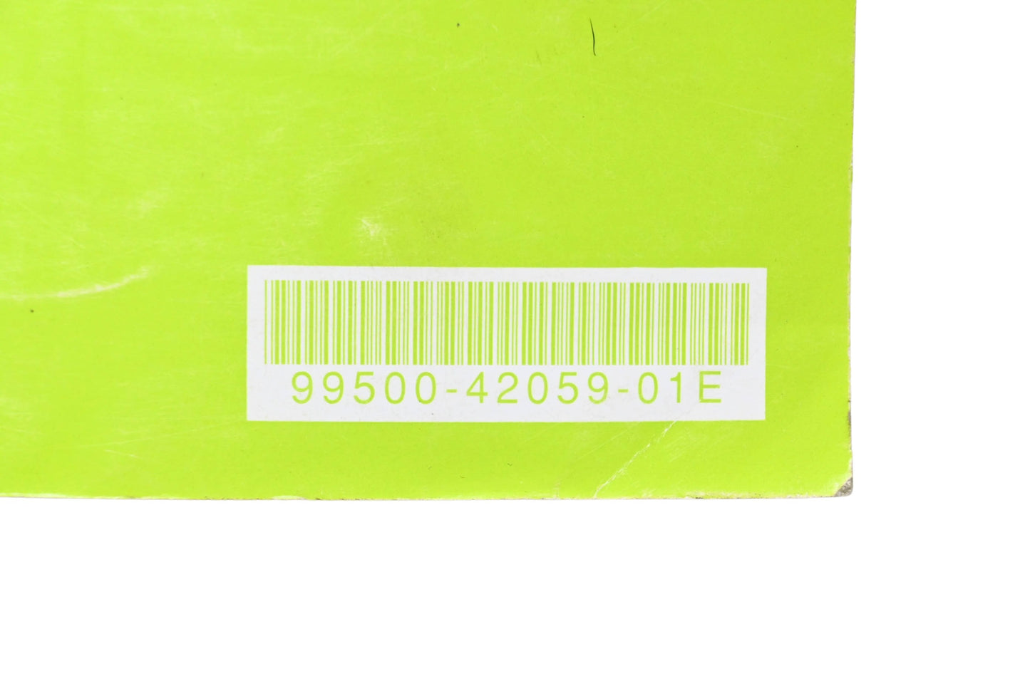 OEM Suzuki 99500-42059-01E LT-4WD Service Manual