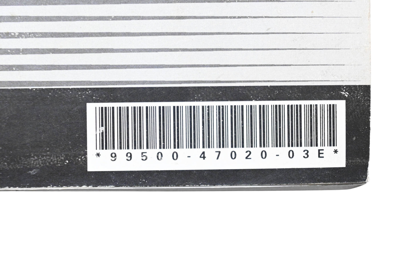 OEM Suzuki 99501-36050-03E LS650 Supplementary Service Manual