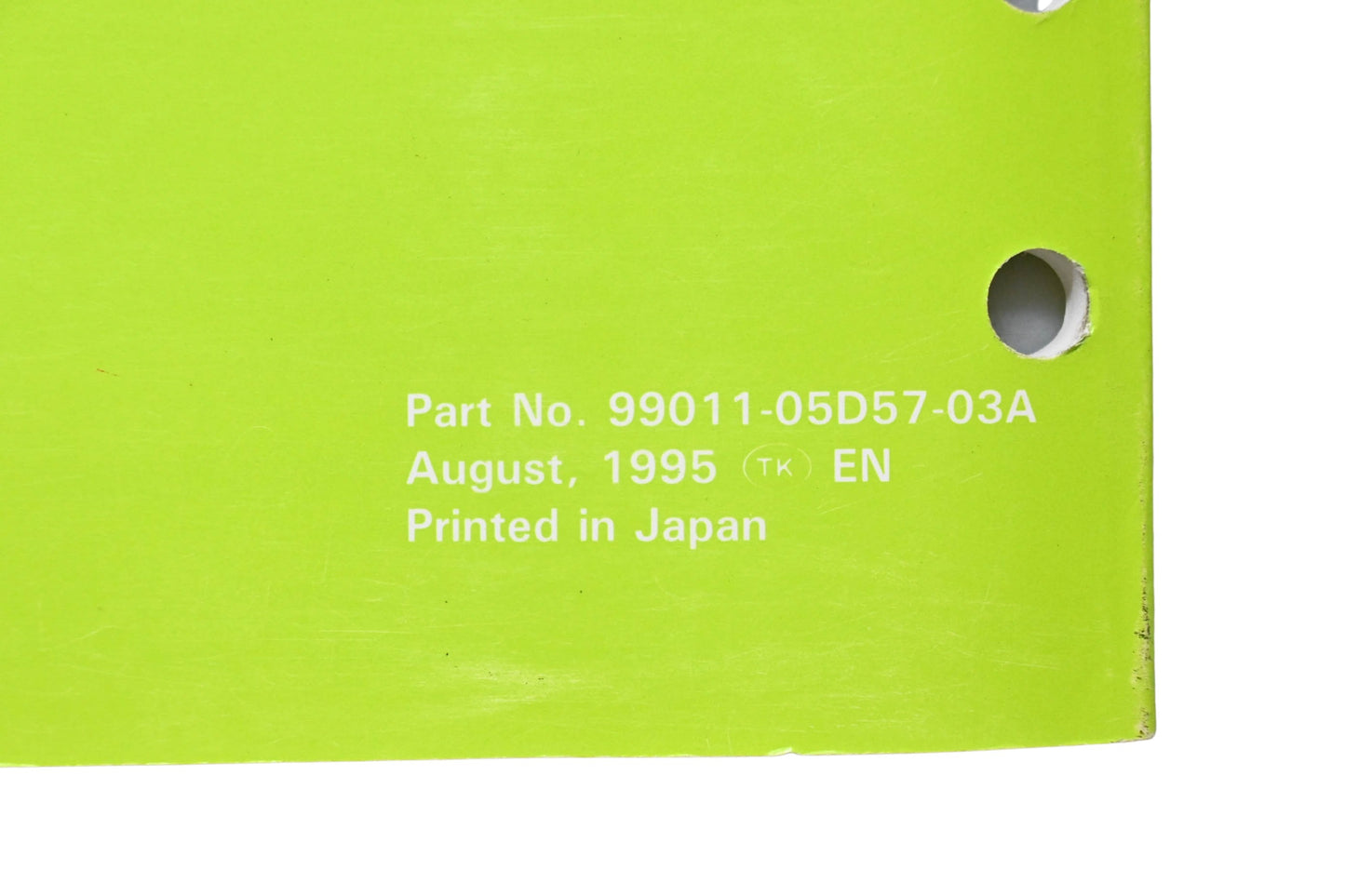 OEM Suzuki 99011-05D57-03A Owner's Service Manual 96 RMX250