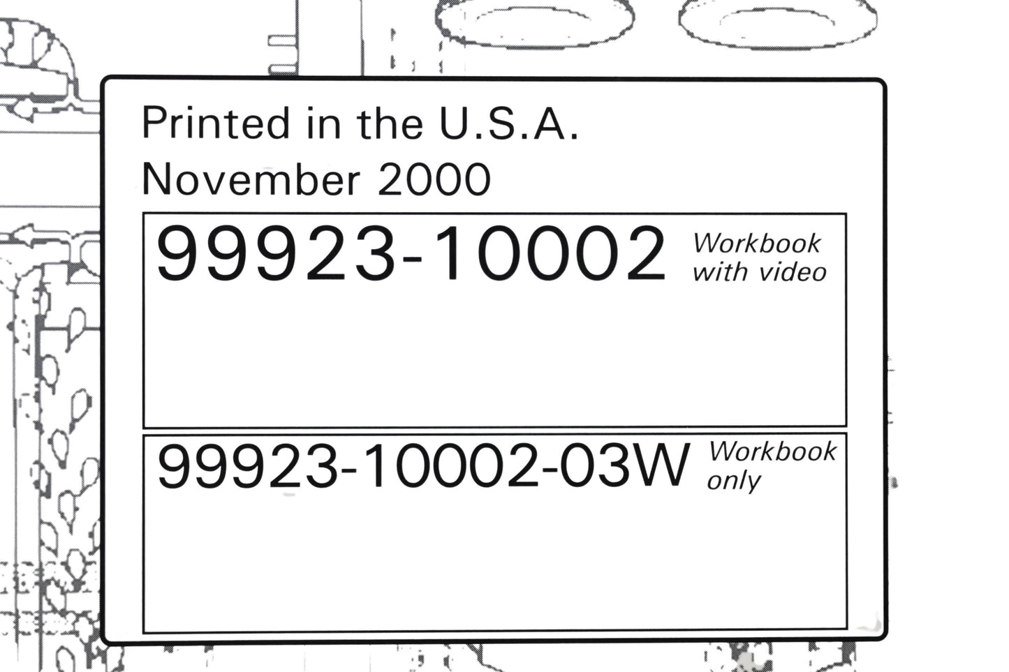 OEM Suzuki 99923-10002-03W Special Delivery Building Your Process Manual