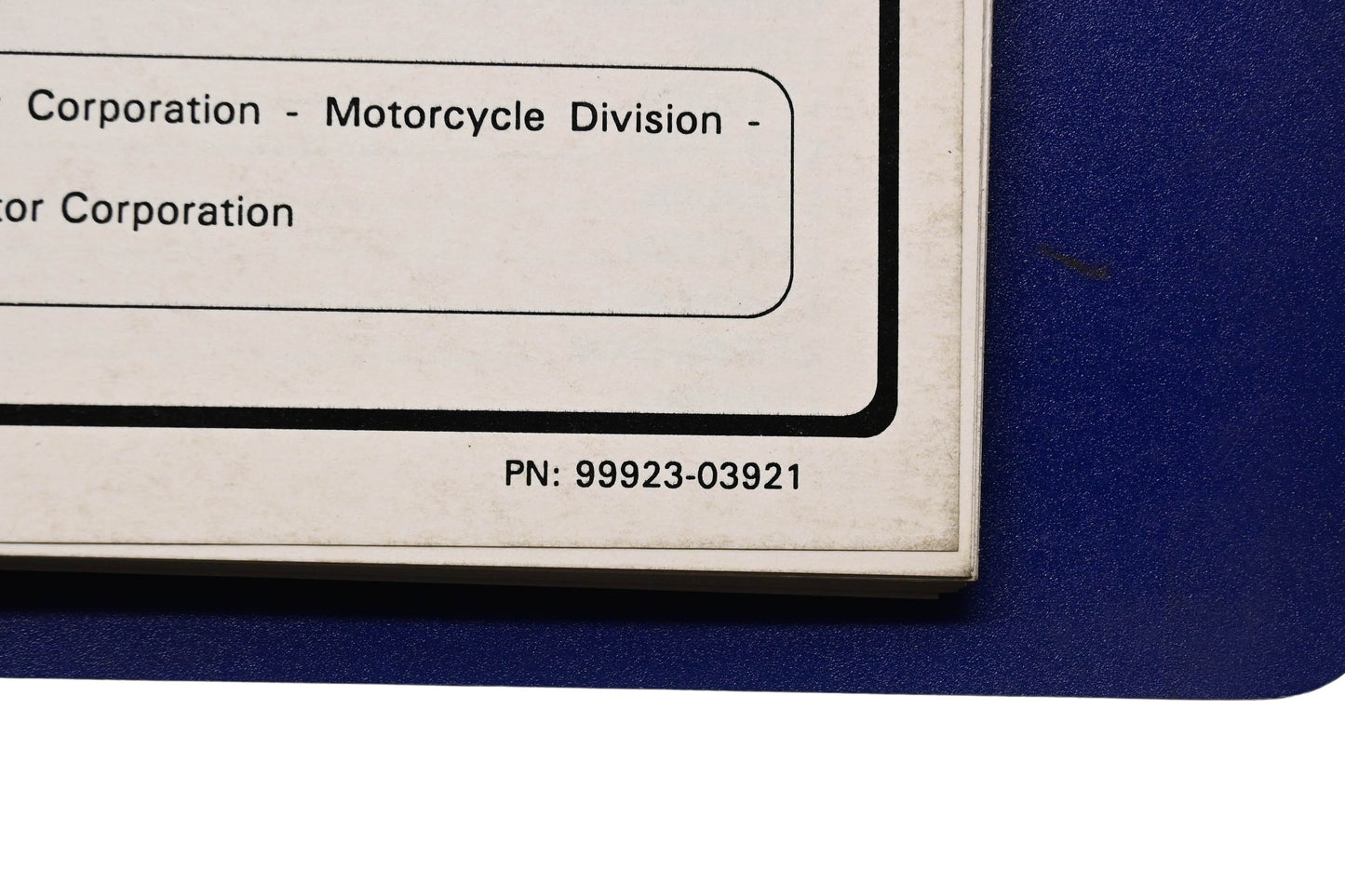 OEM Suzuki 99923-03921 1992 N Model Ready Reference Service Specifications Manual