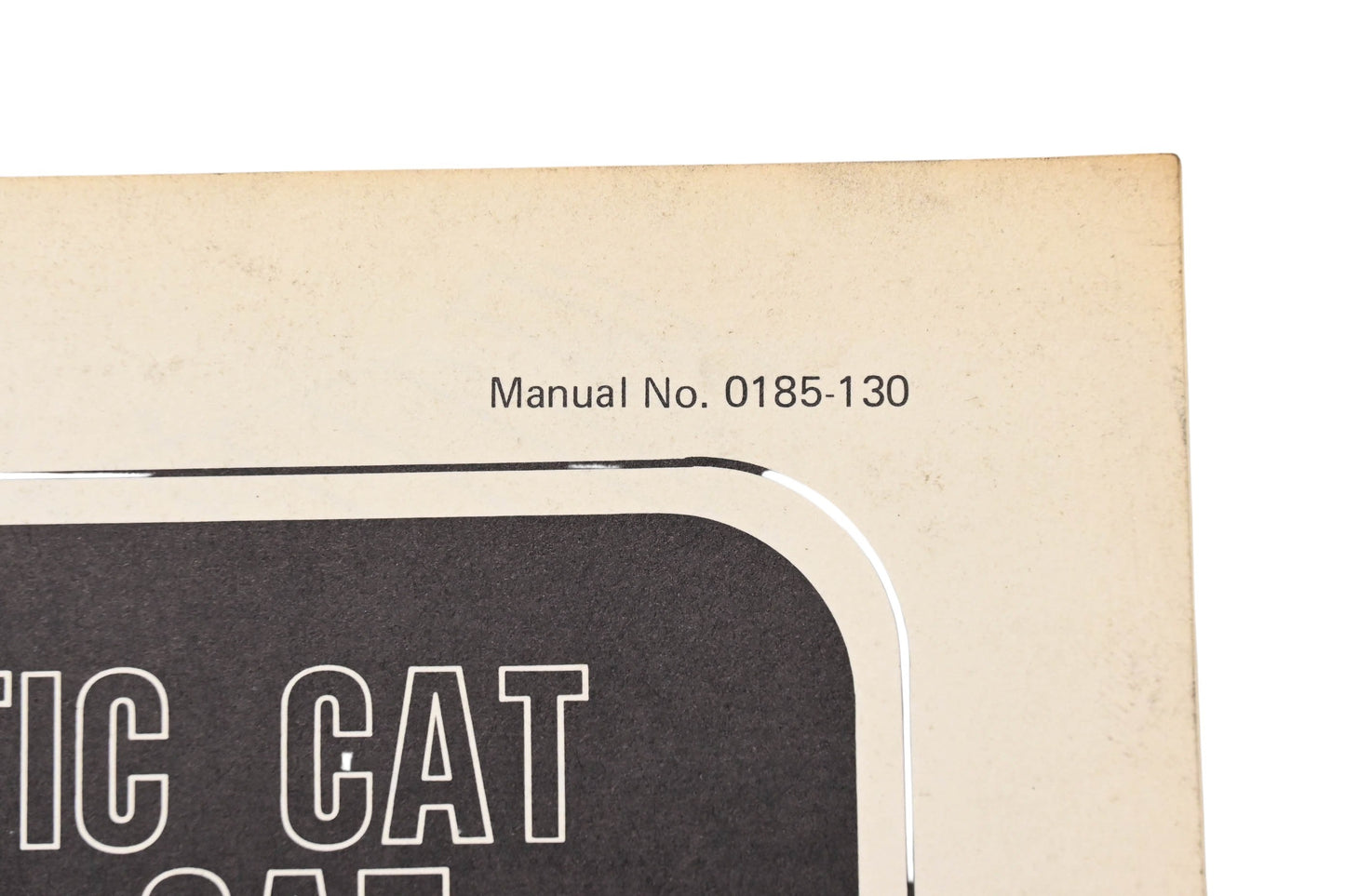 OEM Arctic Cat 0185-130 Trail Cat '79 Illustrated Parts Manual