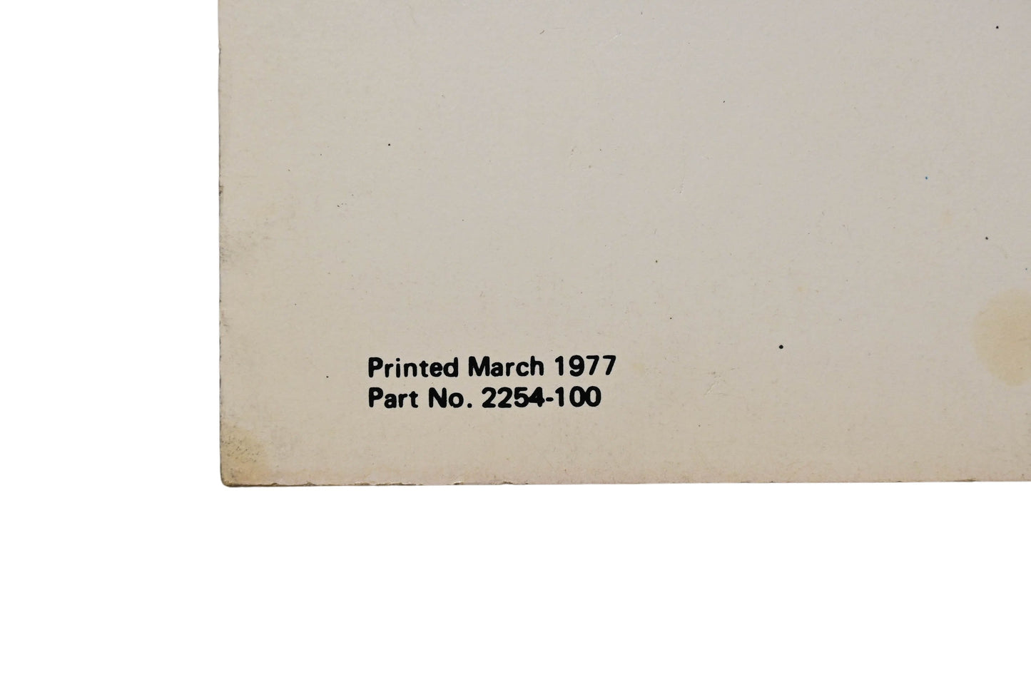 OEM Arctic Cat 2254-100 1978 Arctic Cat Operators Manual