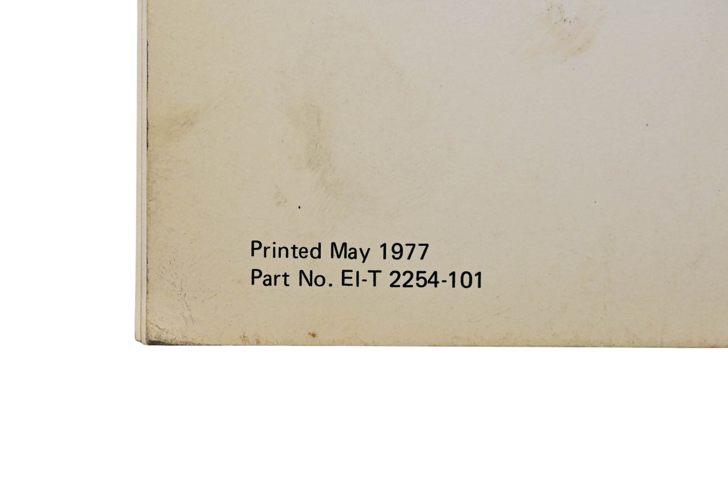 OEM Arctic Cat 2254-101 1978 Arctic Cat Operators Manual