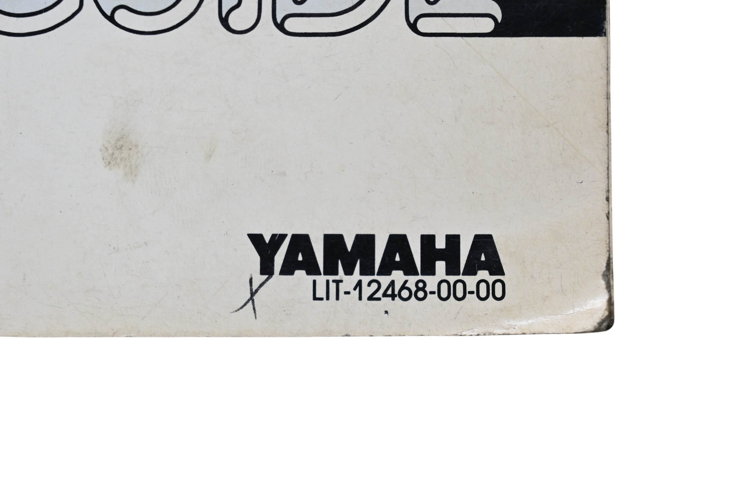 OEM Yamaha LIT-12468-00-00 1984 Snowmobile Mechanic's Guide