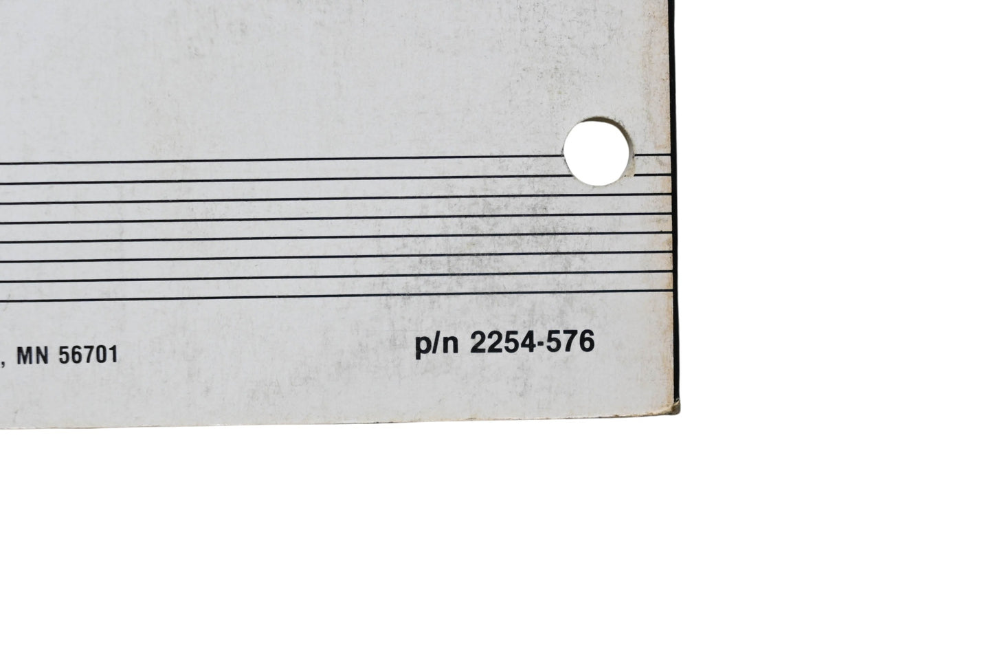 OEM Arctic Cat 2254-576 1990 Arctic Cat Pantera Service Manual