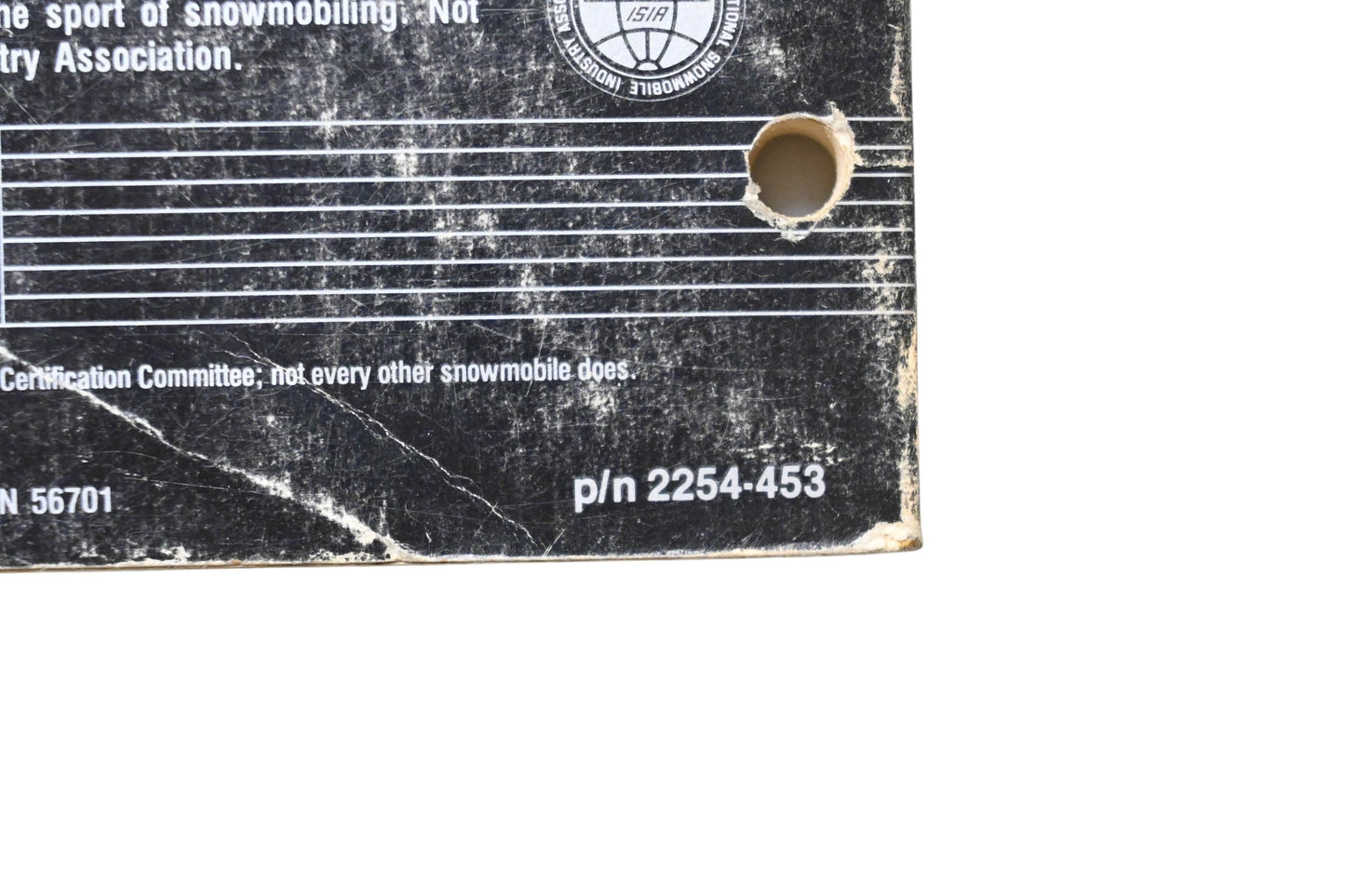OEM Arctic Cat 2254-453 1988 Arctic Cat Service Manual El Tigre Pantera Cougar Cheetah