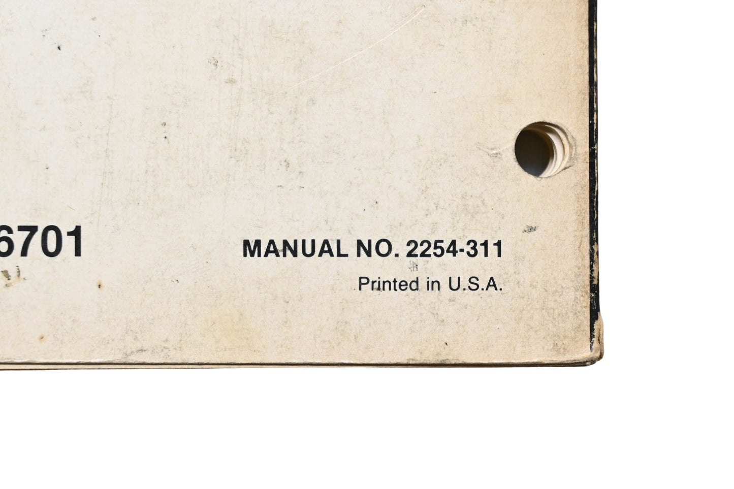 OEM Arctic Cat 2254-311 1985 Cougar AFS & El Tigre AFS Service Manual