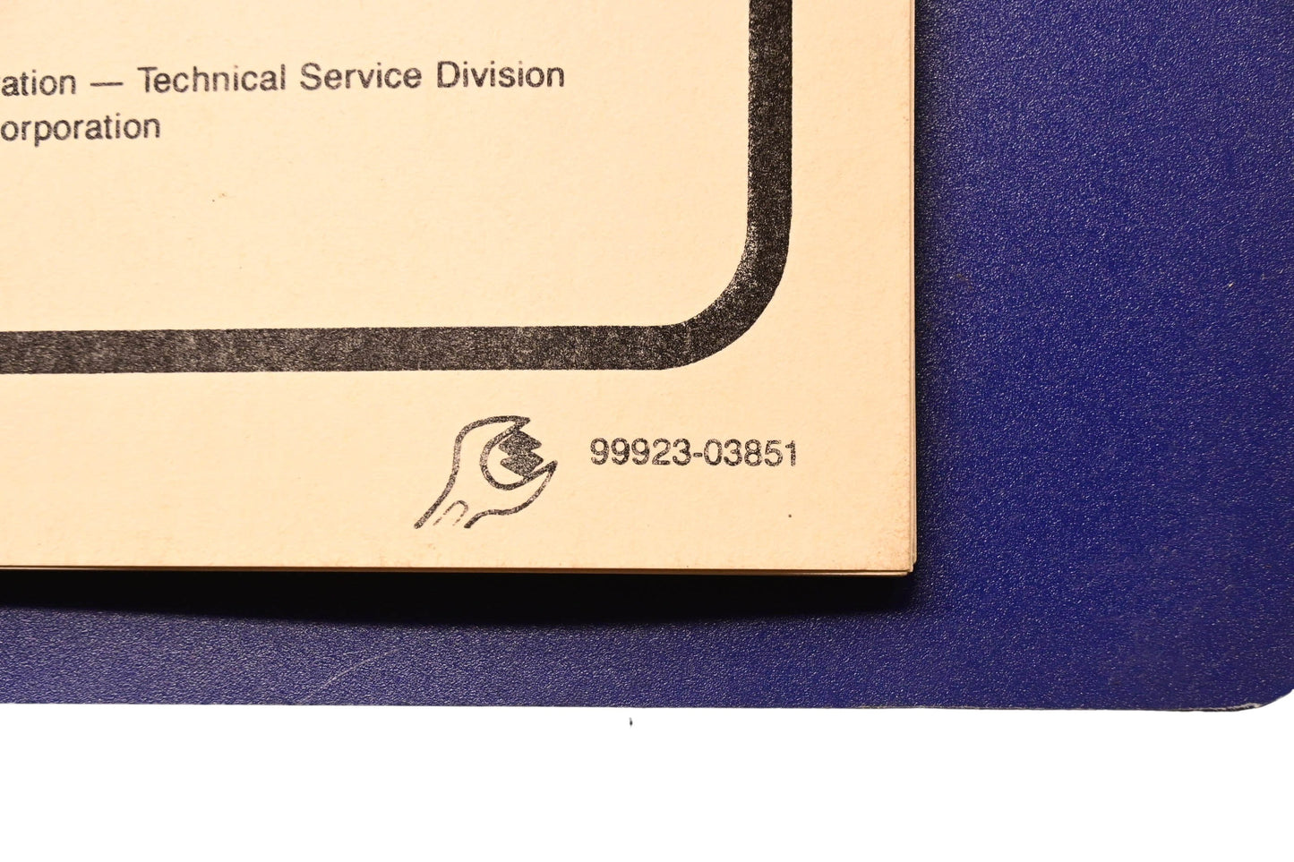 OEM Suzuki 99923-03851 Ready Reference Manual Service Specifications 1985