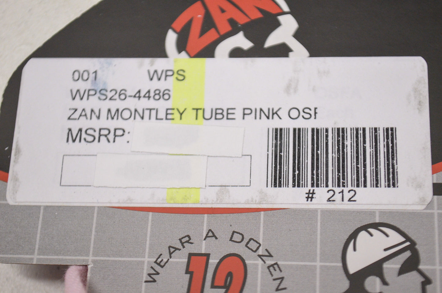 Motley Tube Multifunctional Headwear Pink NOS
