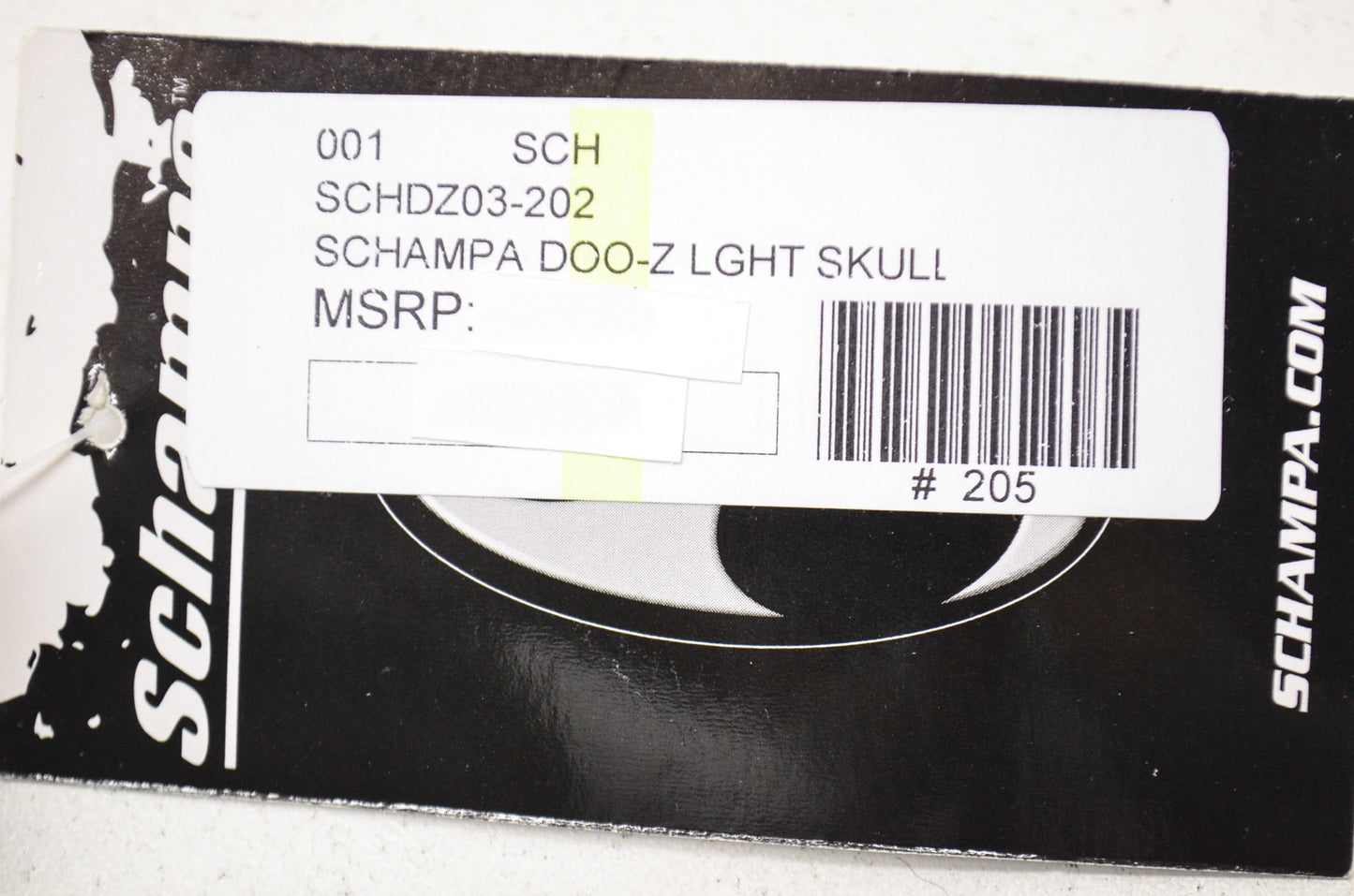 New Schampa Light Rider Doo Z Elastic Headband Skulls