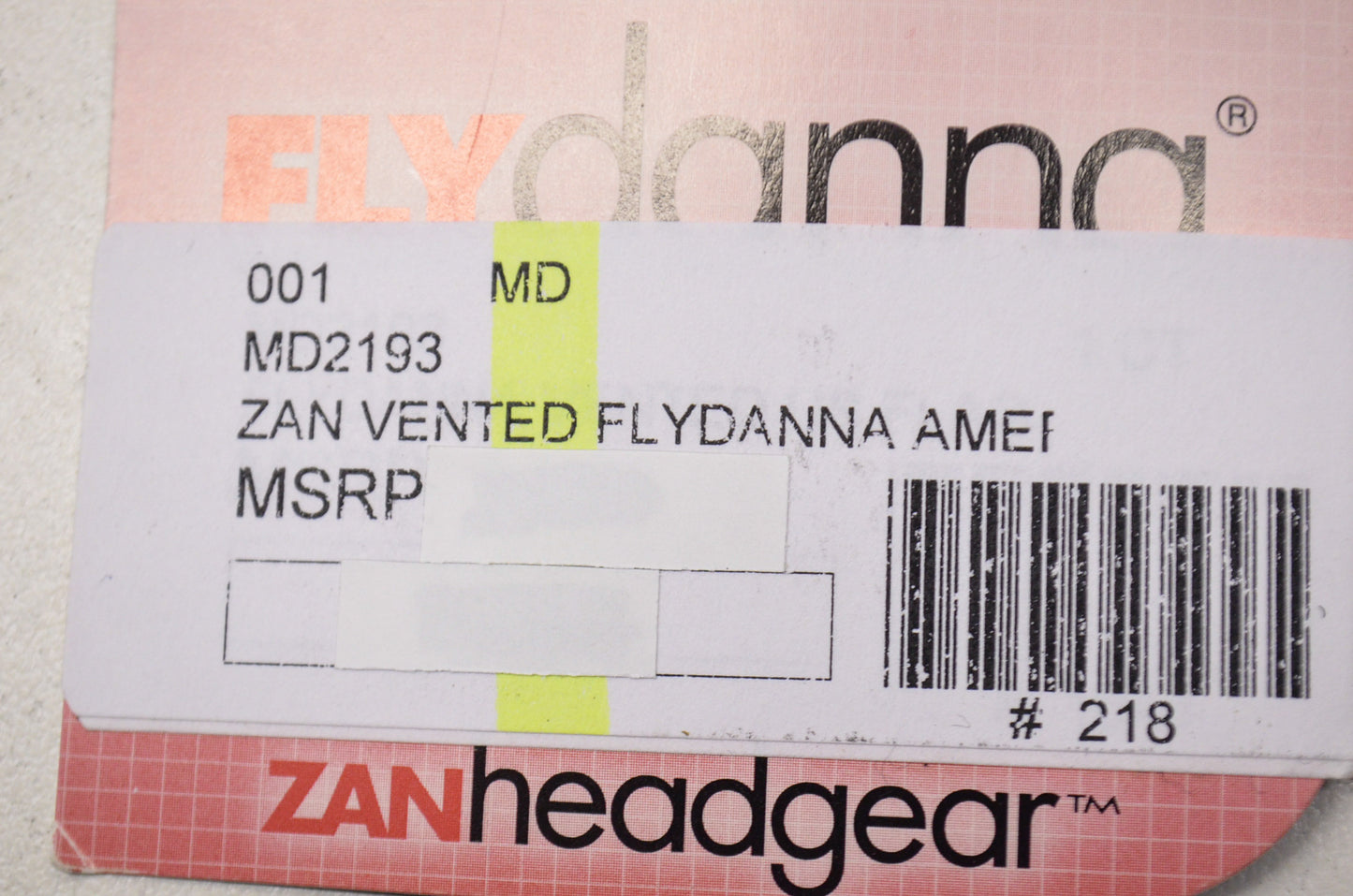 New Zan Headgear Vented Flydanna Headwrap American Flag Mesh