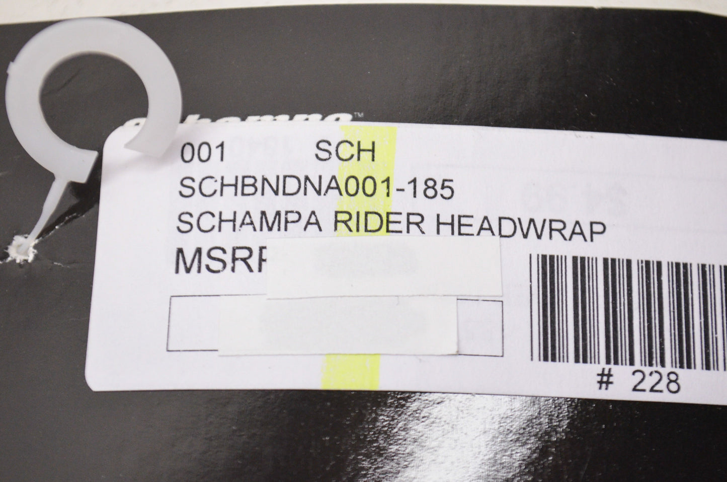 New Schampa Rider Headwrap Coral Skulls & Cross Bones