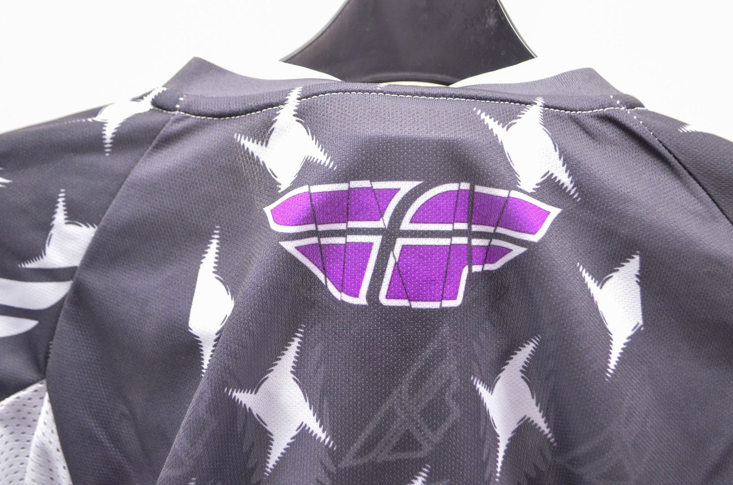 New Fly Racing Ladies Kinetic Jersey Purple Grey 2XL