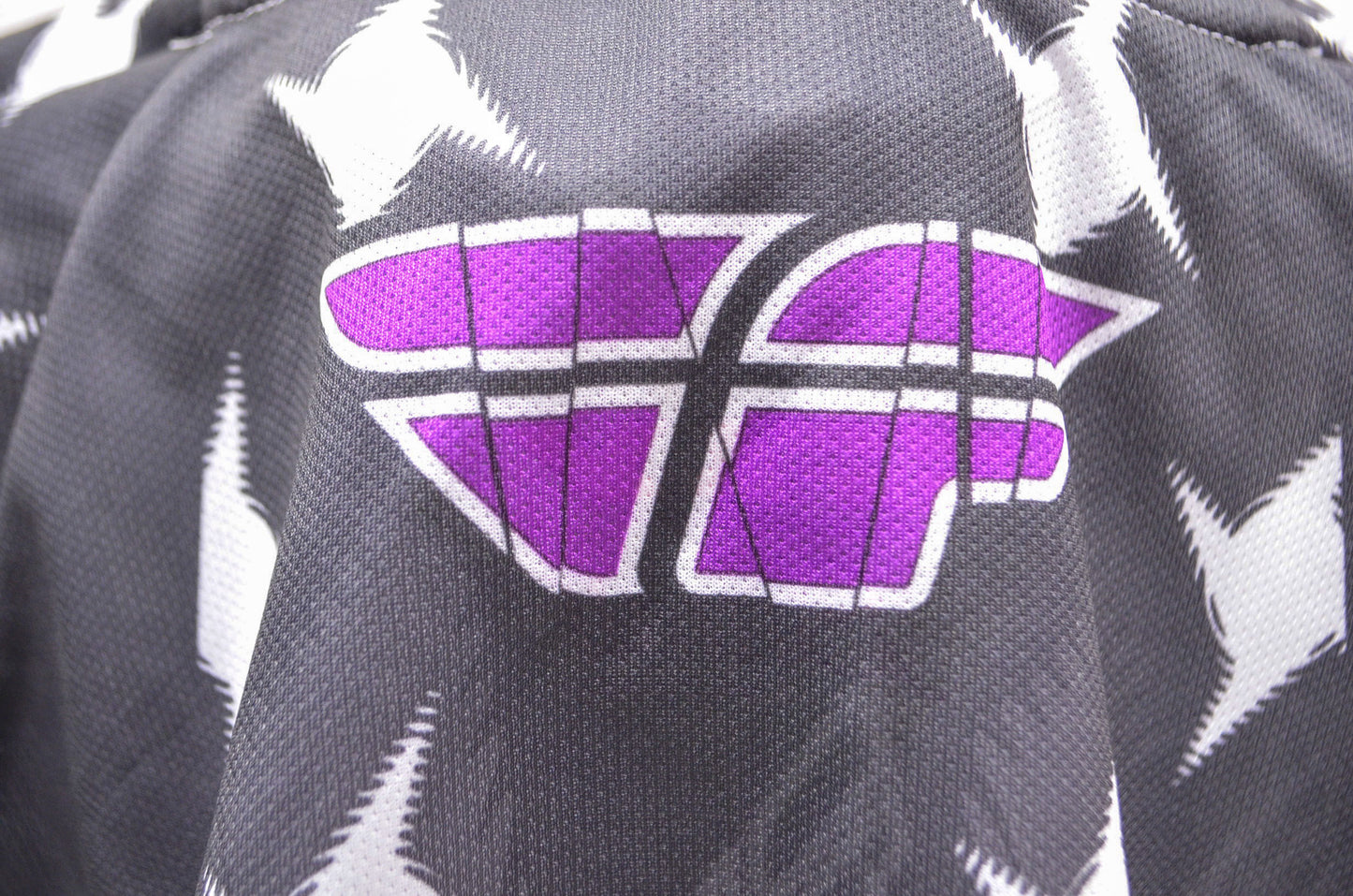 New Fly Racing Ladies Kinetic Jersey Purple Grey S