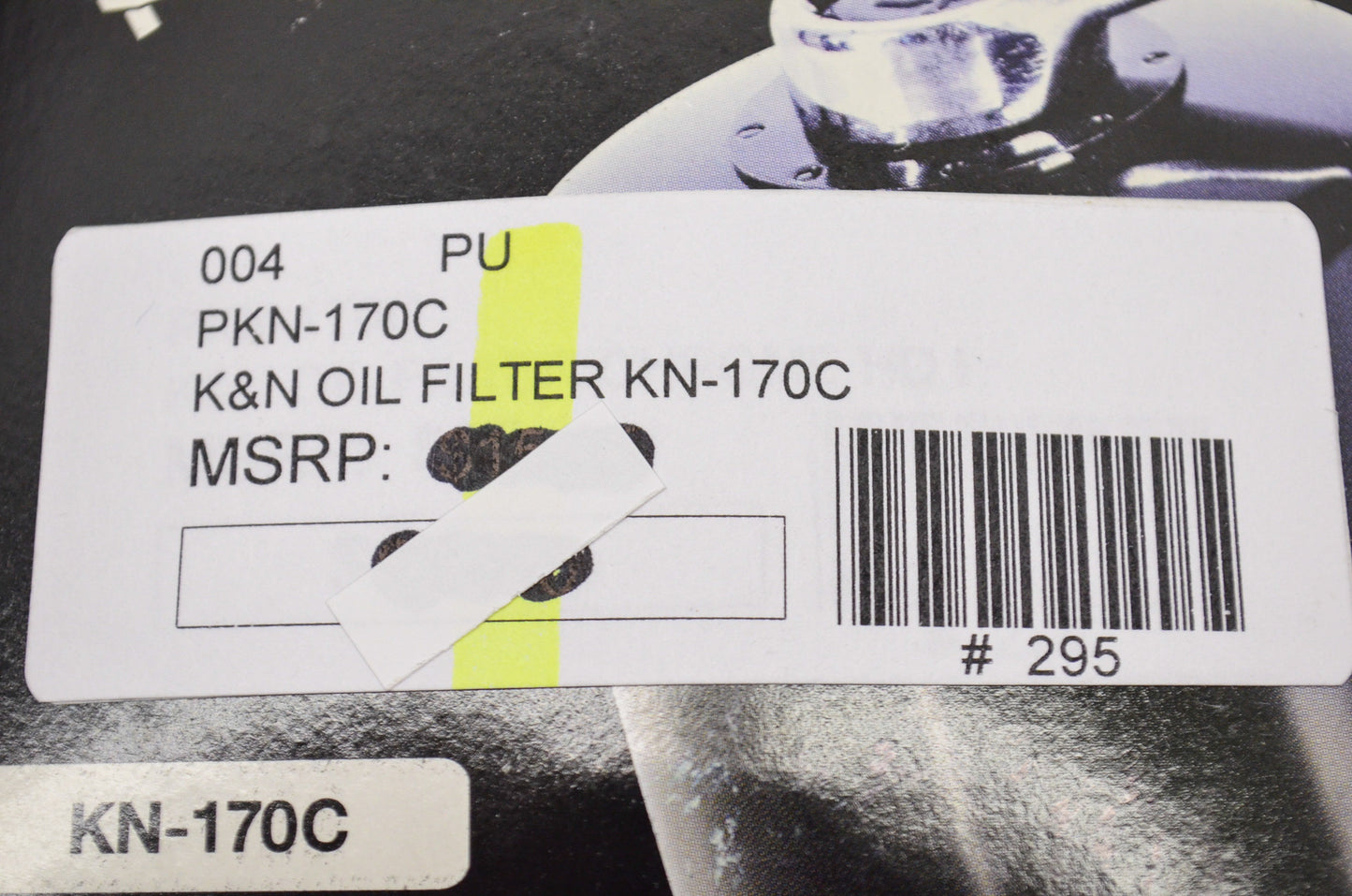 New K&N Wrench Off Chrome Oil Filter Sportster Electra Glide