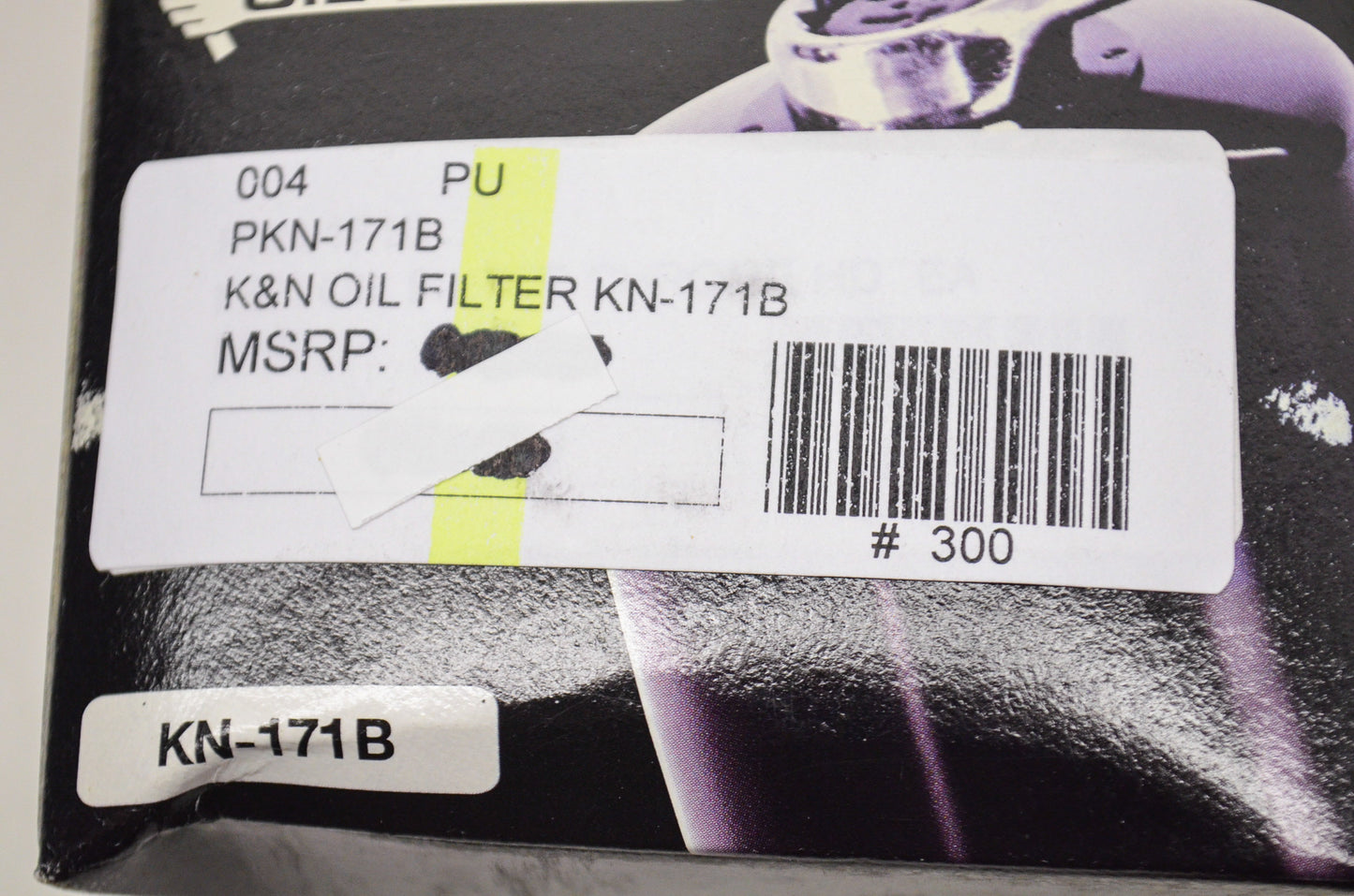 New K&N Wrench Off Black Oil Filter XL Softail Dyna Electra Glide