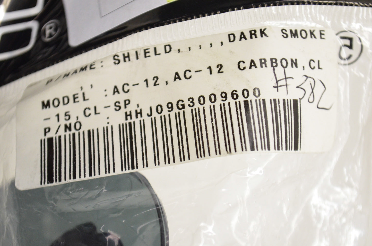 New HJC Dark Smoke Anti Scratch Carbon Helmet Face Shield AC-12 CL-15 CL-SP