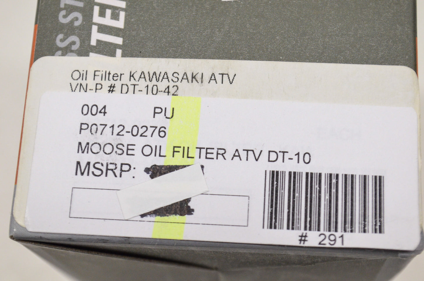 New Moose Stainless Steel Replacement Oil Filter Kawasaki ATV