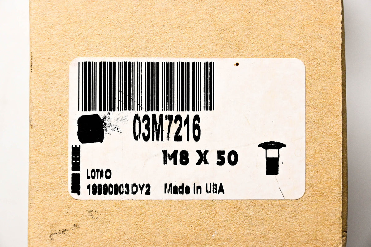 New OEM John Deere 03M7216 Screw M8 x 50 NOS
