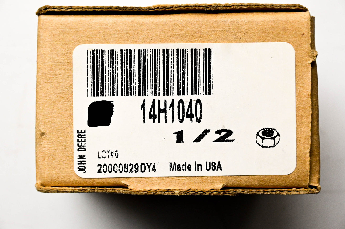 New OEM John Deere 14H1040 Nuts 1/2 Qty 2 NOS